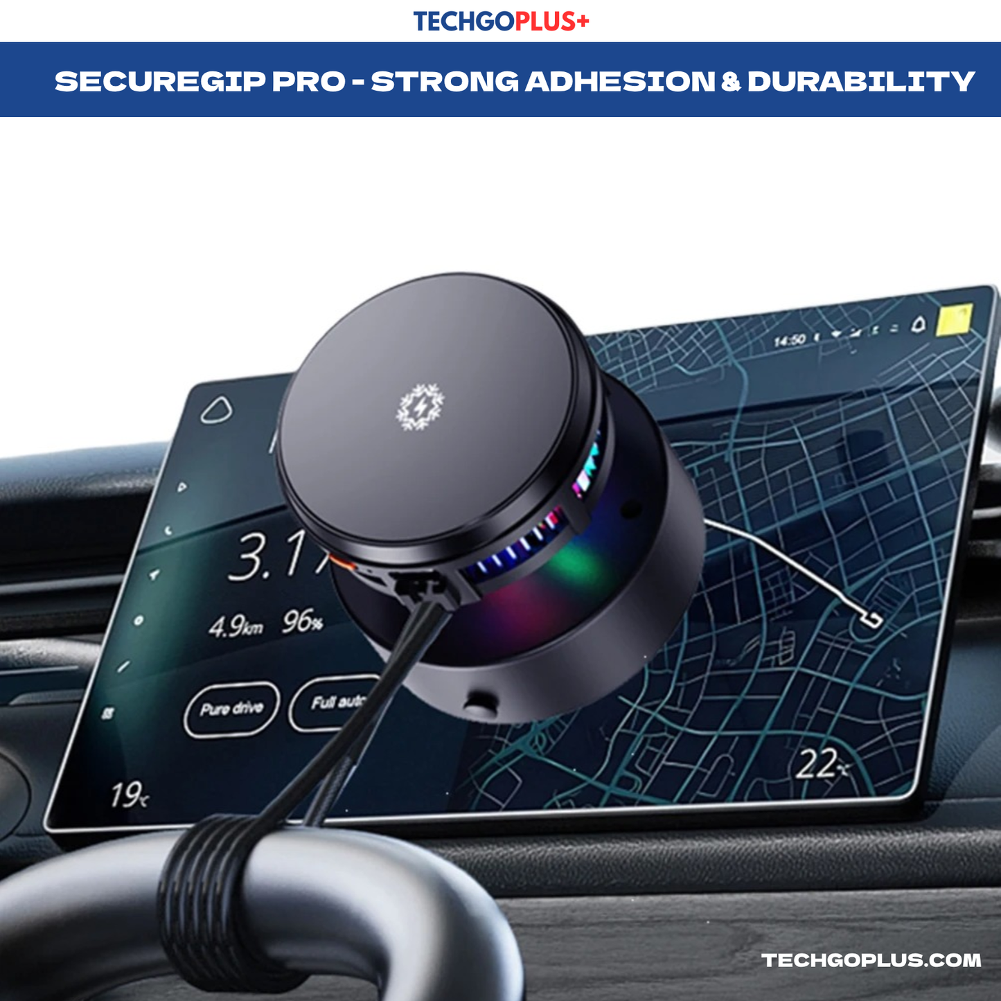 TGP™ SecureGrip Pro Magnetic Holder New Plus 3 In 1 Ultra