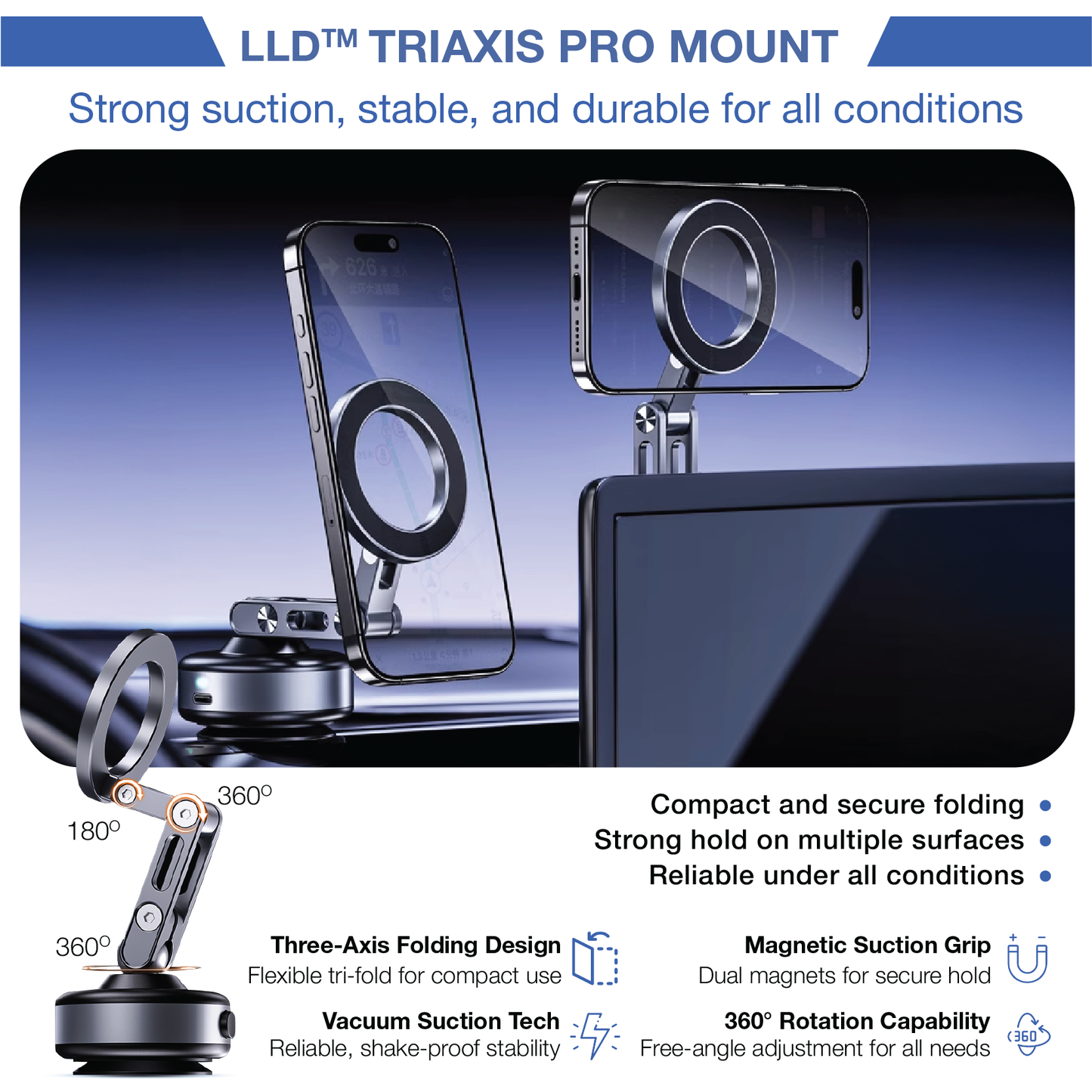 TGP™ SecureGrip Pro Magnetic Holder New 2025 TGP01
